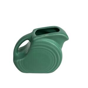Fiesta Mini Disk Pitcher Sea Mist Green 5 Oz Retired